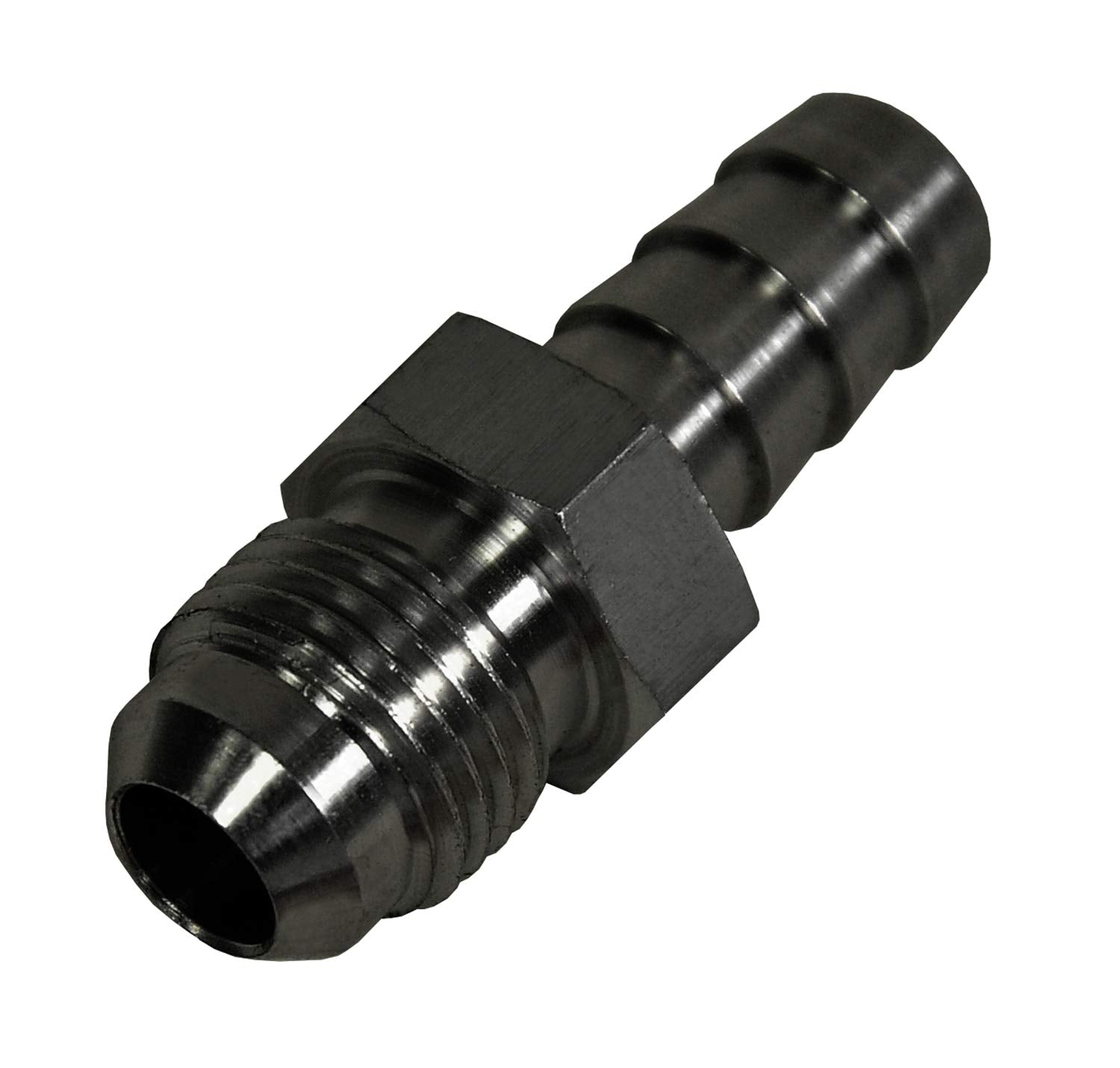 Derale 98204 3/8" AN Hose Barb Fitting -6AN male