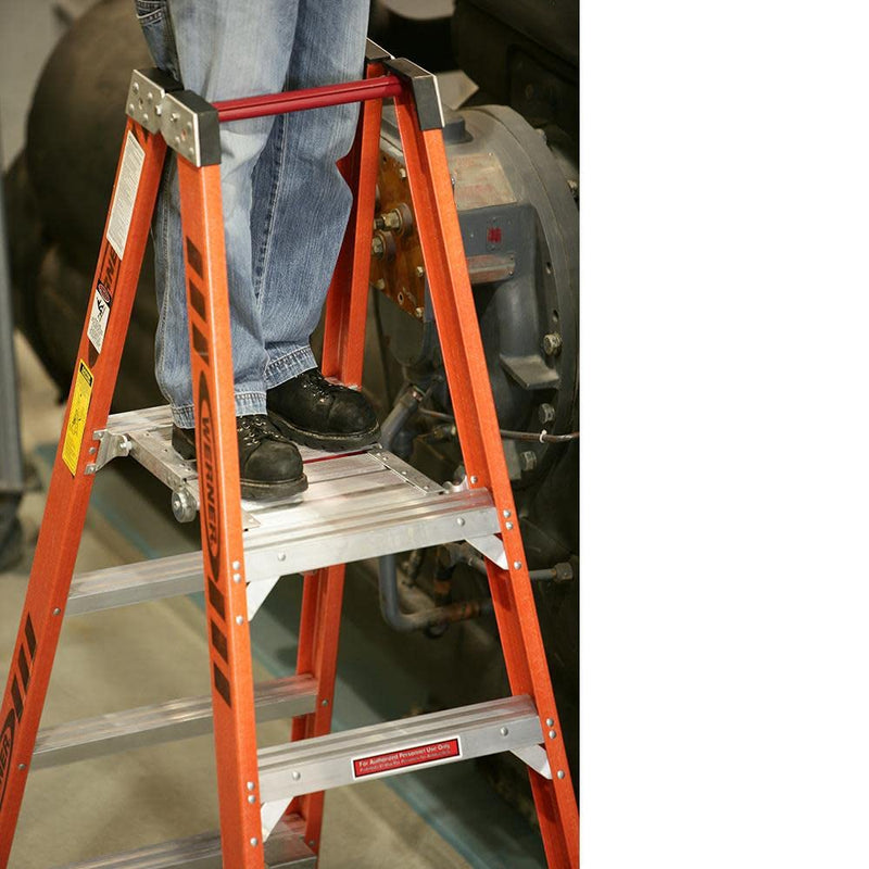 Platform Ladder, Werner (P7412) Fiberglass