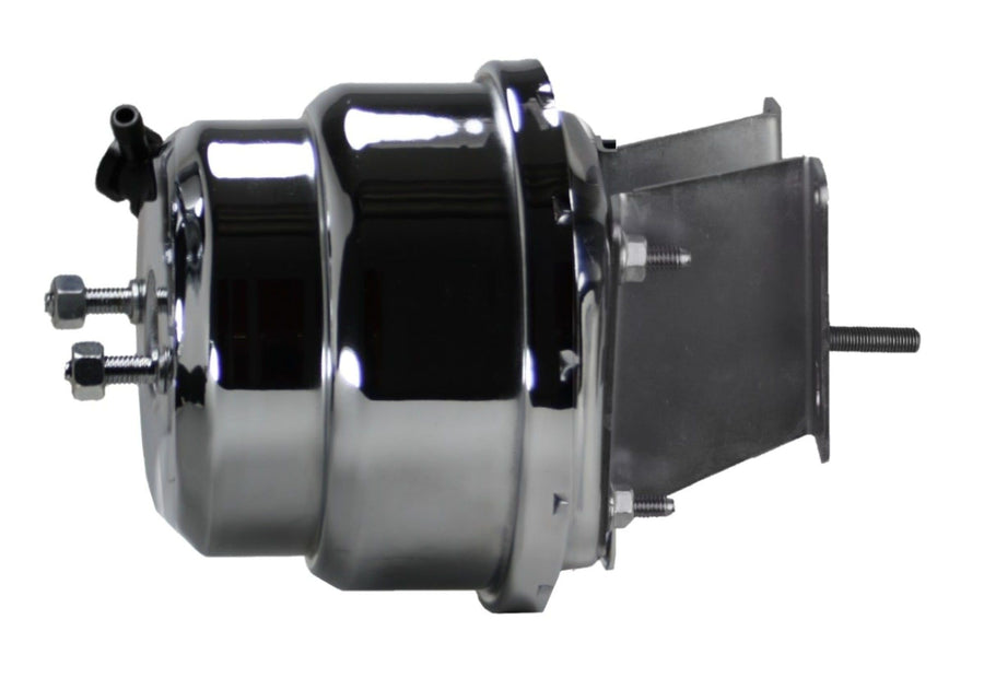Compact-10 Series Leed Brakes 7 Inch Dual Power Booster Chrome