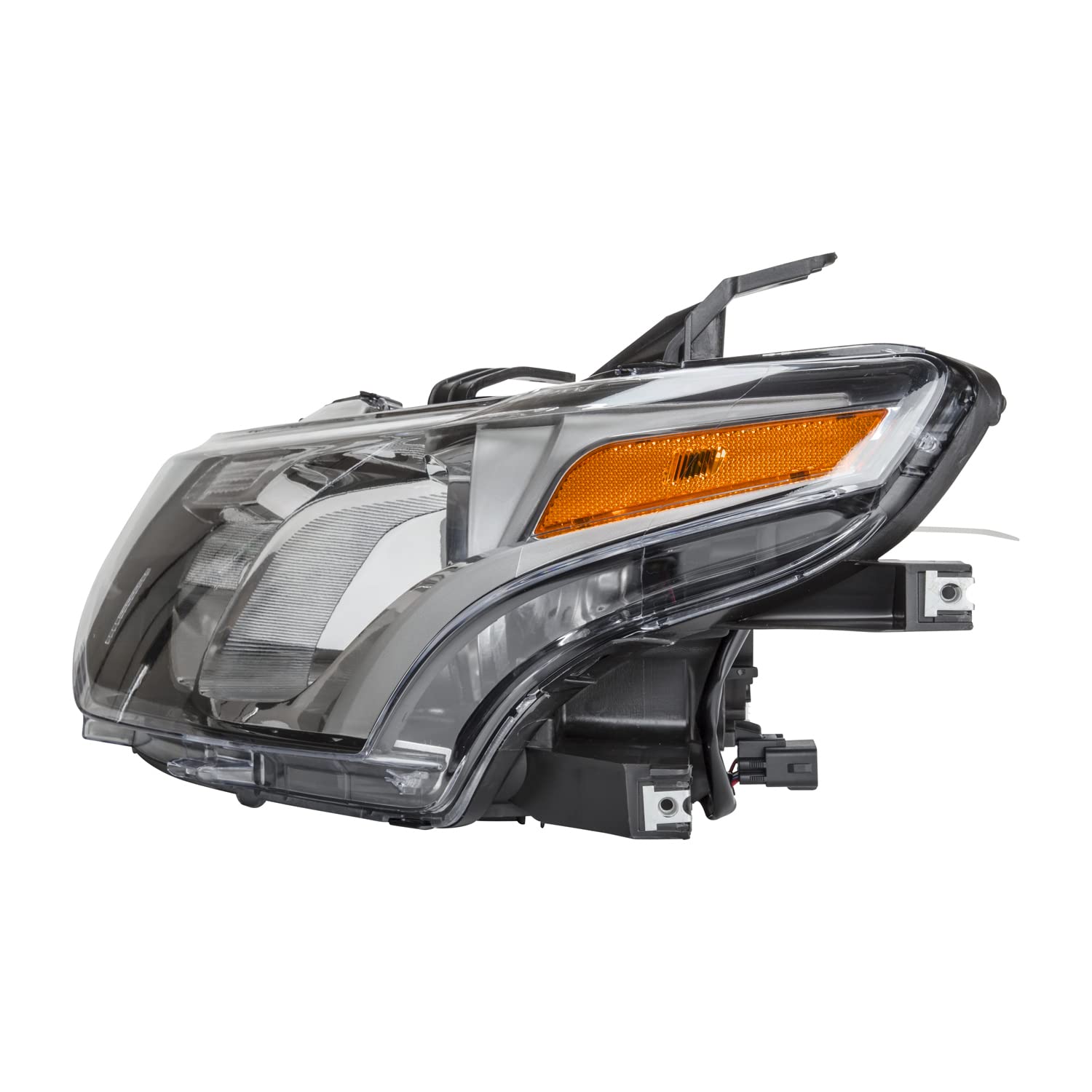 Left TYC Headlight Assembly Compatible with 2014-2015 Mitsubishi Outlander