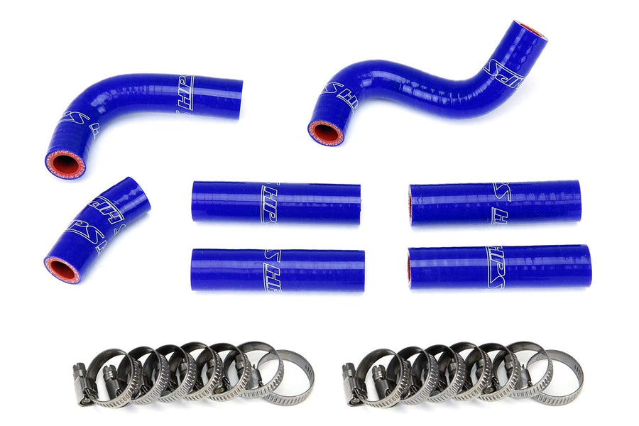 Blue HPS 57-1344-BLUE Silicone Heater Hose Kit Coolant
