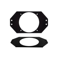 Metra Electronics 82-1012 4" Speaker Adapter Fits Select Jeep Wrangler 97-06, Black