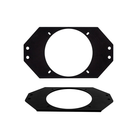 Metra Electronics 82-1012 4" Speaker Adapter Fits Select Jeep Wrangler 97-06, Black