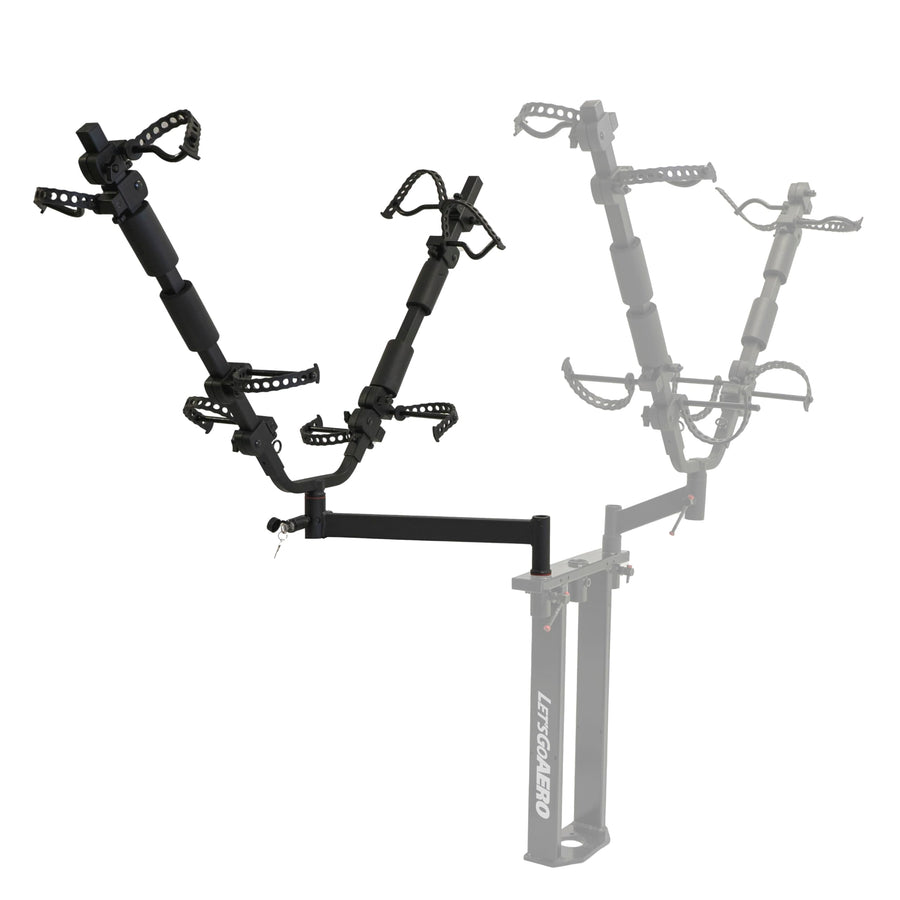 Let’s Go Aero Two Bike Add-On Four-IT (Model #B02486), for Jack-IT PRO Bike Carrier