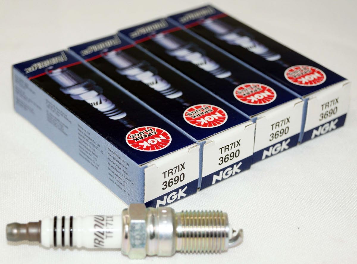 NGK 4 New Iridium IX Spark Plugs TR7IX # 3690