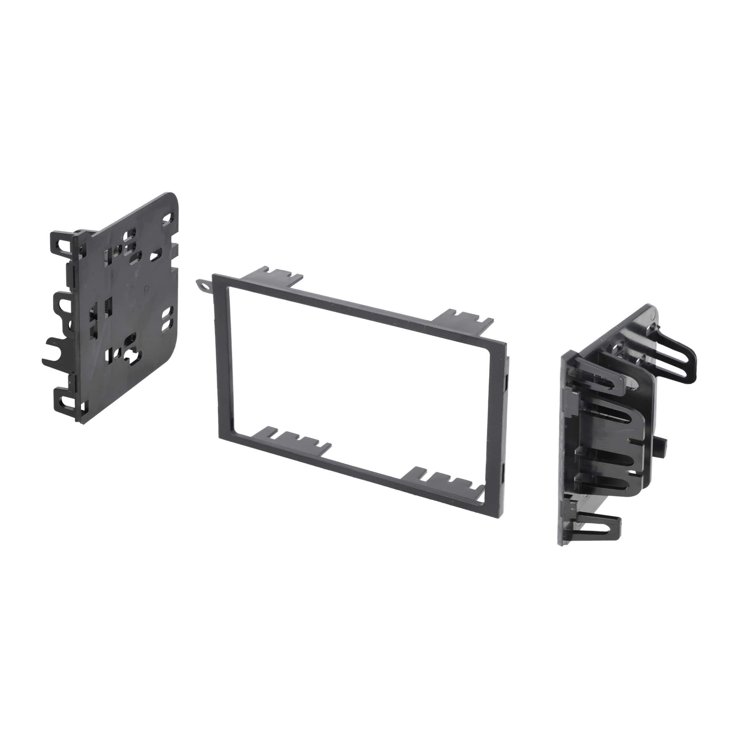 Metra Multi-Kit Double DIN Installation for Select 90-up GM/Honda/Isuzu/Suzuki Vehicles 90-up, Black, 14.50in. x 8.10in. x 1.50in. (95-2009)