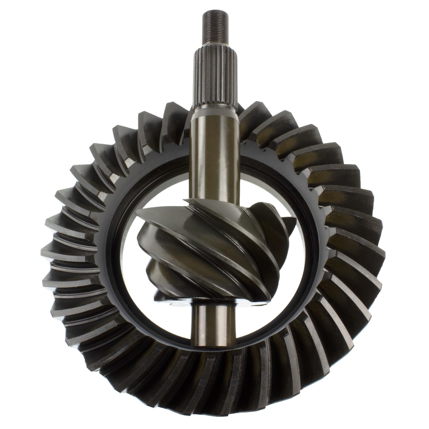 Differential Ring & Pinion Set EXCEL F9456, 4.57 Ratio, Ford 9", 28-Spline, 10-Bolt, Fits Bronco, Mustang, F-150, Fairlane, Torino (1955-1986) - Replaces SVL 2020615, Richmond 69-0185-1, MG F9-456