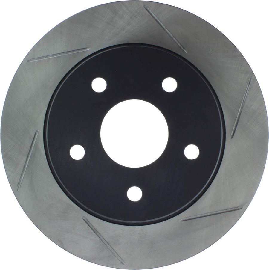 Front Left StopTech 126.67053SL Sport Slotted Brake Rotor