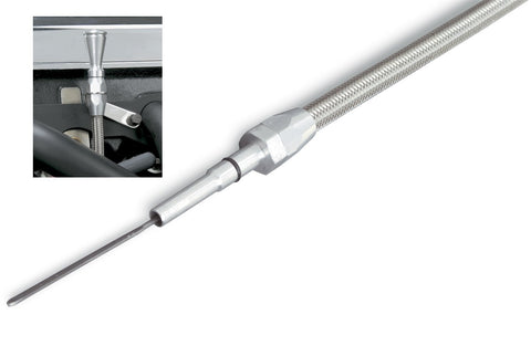 Flexible Engine Dipstick Lokar ED-5019 with Stainless Housing for LS1 Series