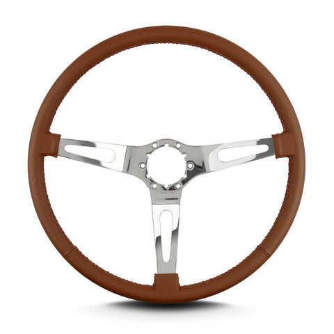 Teardrop Lecarra 66305 15" Polished Thin Grip Caramel