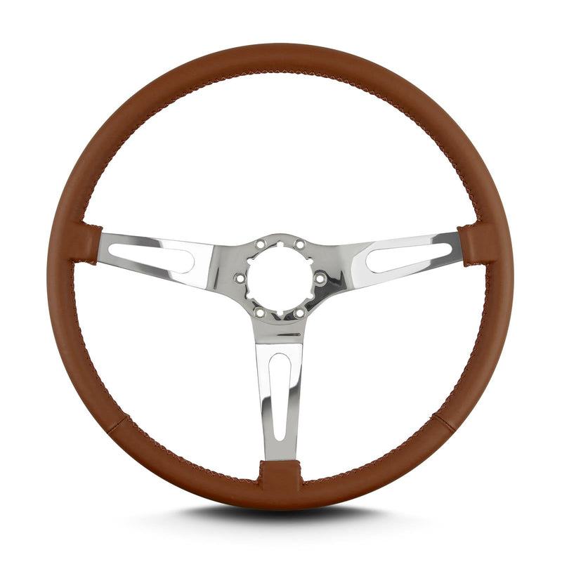 Teardrop Lecarra 66305 15" Polished Thin Grip Caramel