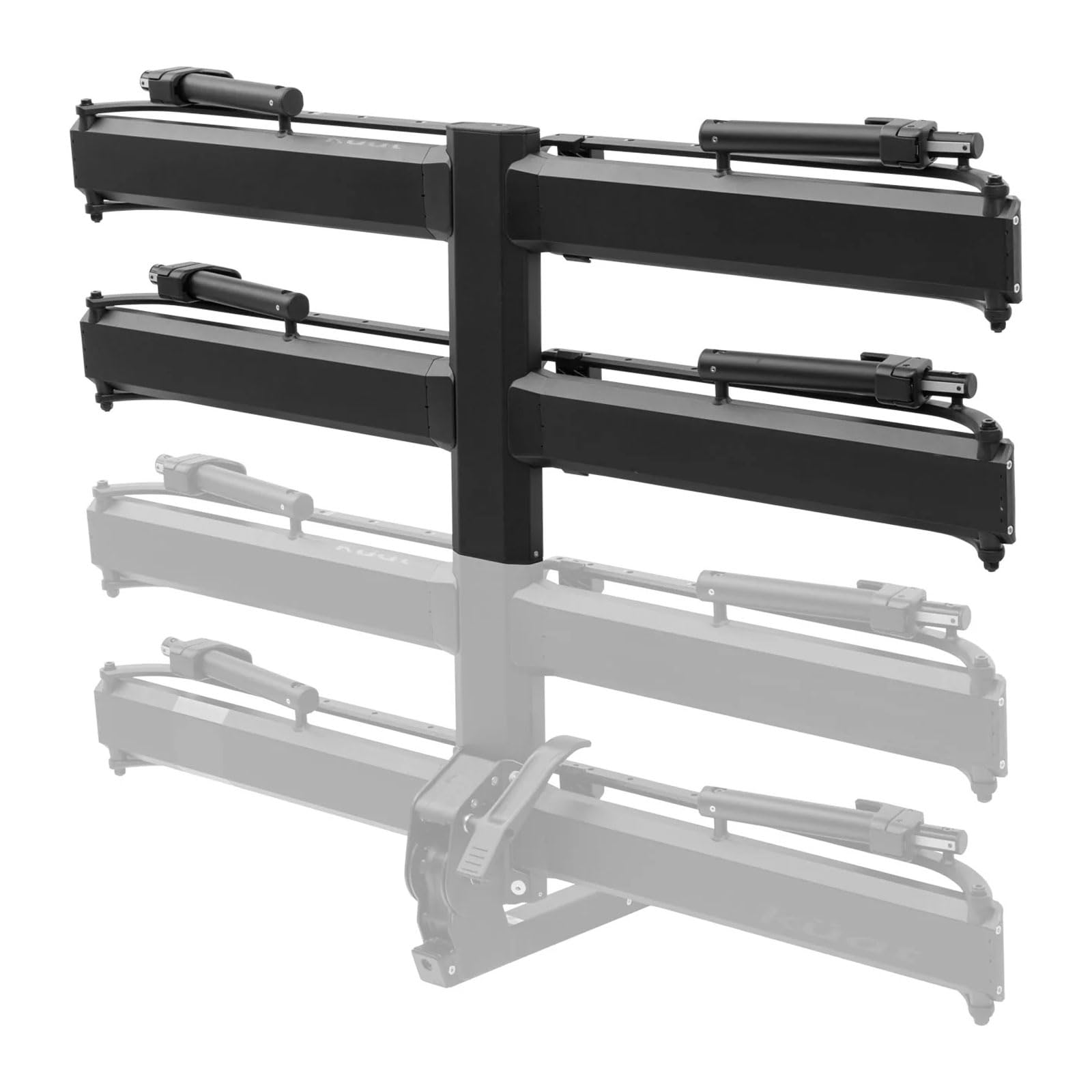 Piston Pro Add-On KUAT - Rugged Durable Portable No Frame Contact Easy-to-Attach Bicycle Rack Expansion Kit Compatible with 2" Piston Pro Hitch Rack, 2-Bike Capacity