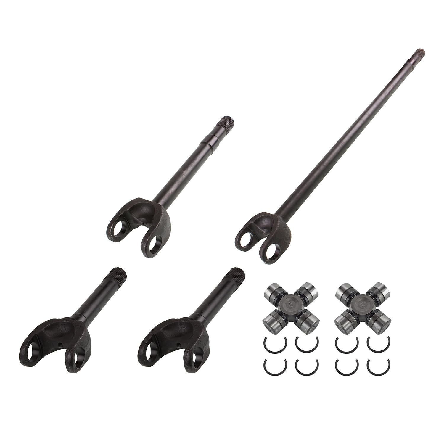 TEN Factory MG22160 Drive Axle Shaft Assembly for Dana 60 Standard, Left & Right 35-Spline Assemblies – Fits Chevrolet/GMC K20/K2500/K3500/V30/V3500 (1978-1991), Replaces: Spicer 907967-5