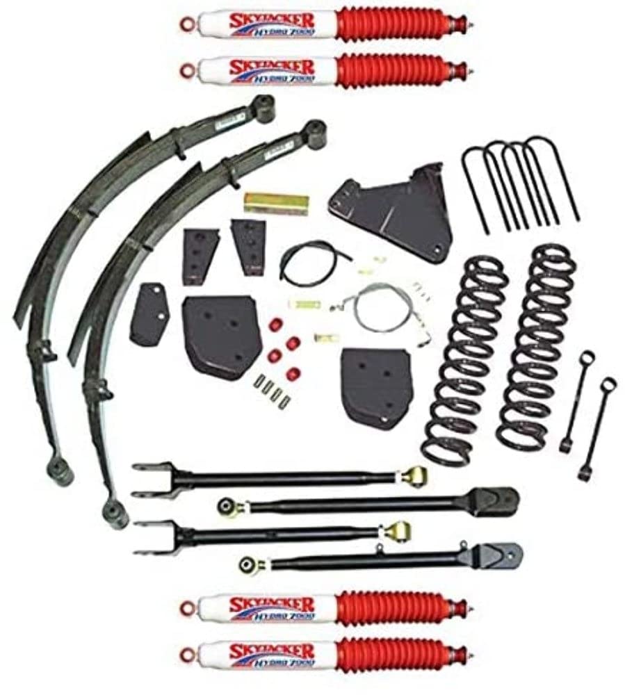 Skyjacker Suspension Lift Kit F8852KS-H w/Shock 8 in. Lift Incl Front Coils Rear Springs