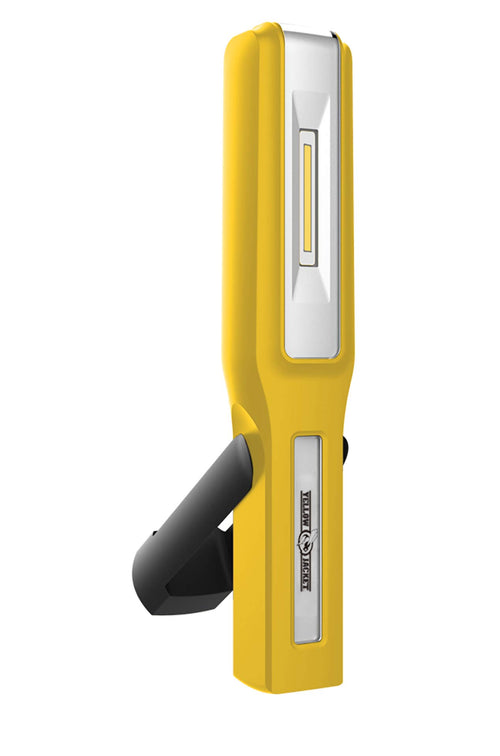 400 Lumen Yellow Jacket LED Rechargeable Handheld Task Light with Magnetic Base and Hang Hook, HHL1040R
