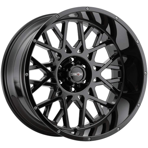 Rocker Vision Offroad 1-20x12 412 Black 6x5.5-51 Rim!
