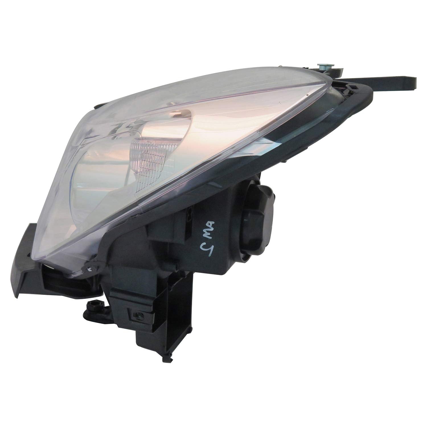 Left TYC Headlight Assembly Compatible with 2008-2012 Buick Enclave