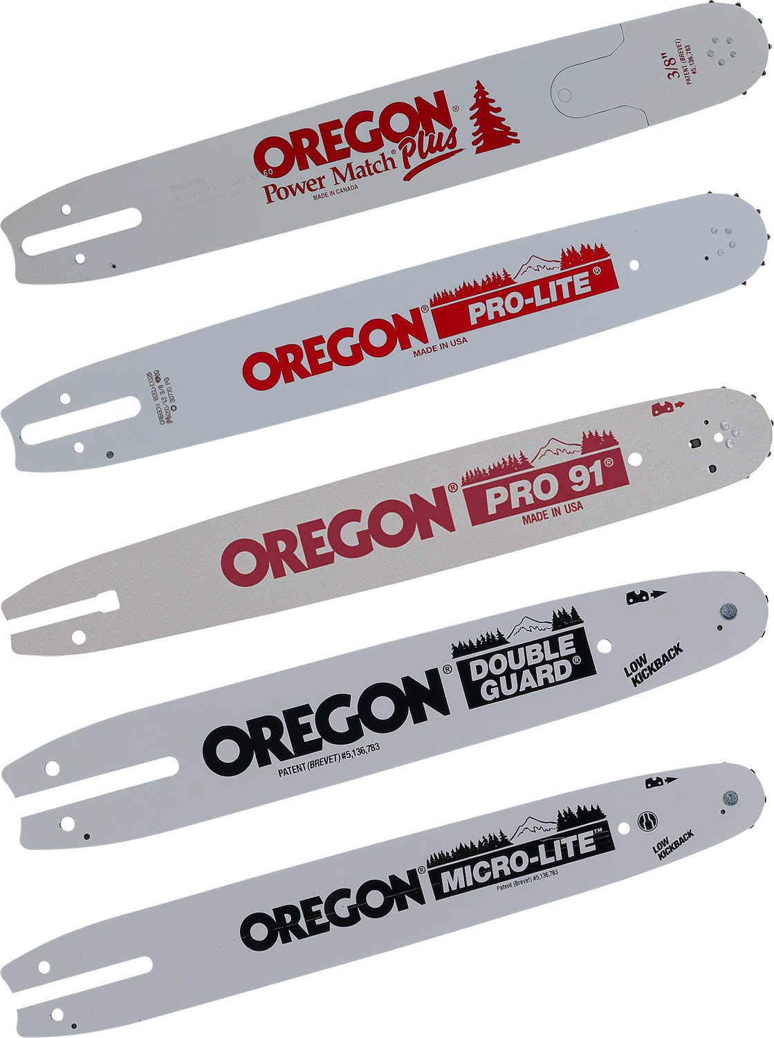 Oregon .050" Gauge 3/8" Low Pro Pitch 12" Double Guard Bar 120DGEA041
