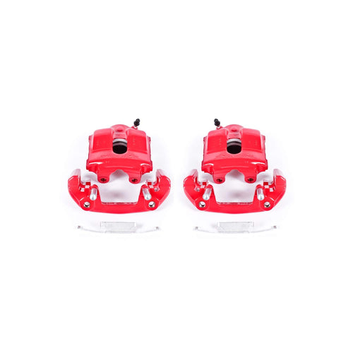 Power Stop Pair of High-Temp Red Powder Coated Front Calipers for BMW 318i BMW 318is BMW 3 BMW 320i BMW 3 BMW 323i BMW 323is BMW 325i BMW 325is BMW 328i BMW 328is BMW Z3 [Model Specific]