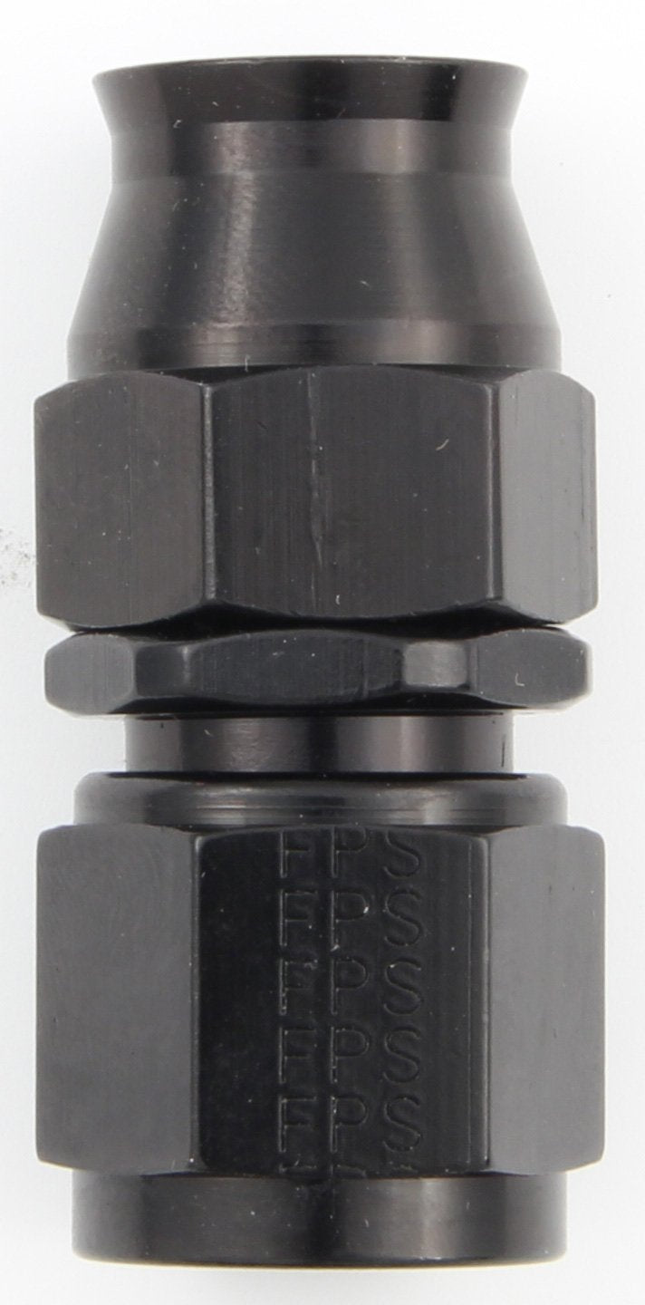 Size (-8) Fragola 680108-BL Black Straight PTFE Hose Fitting