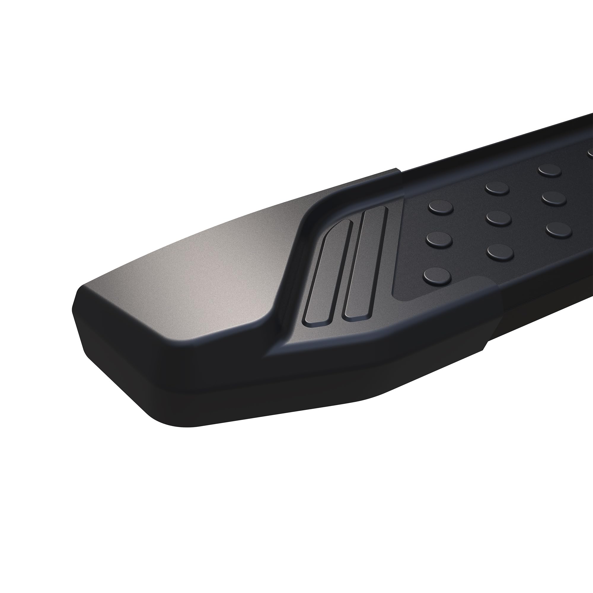 Storm Black Horse Running Boards Compatible with 2009-2025 Ford F-150 -STF379 Black