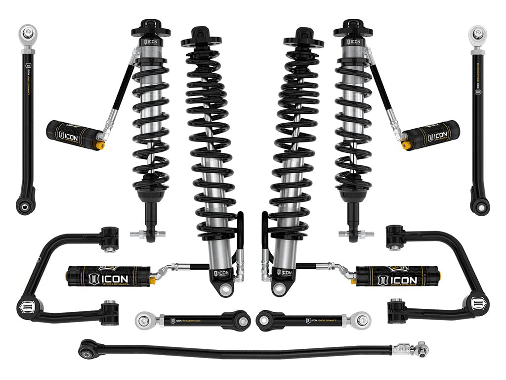 2-3" Lift, ICON Stage 7 Suspension System, Tubular UCA, Compatible with 2021-Up Bronco Sasquatch, K40017T