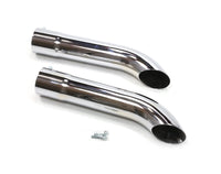 Chrome Patriot Exhaust Side Tube Turnout Muffler H3818