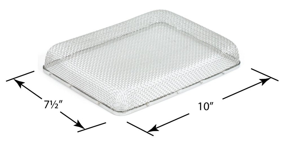 Camco WH 600 Flying Insect Screen with Installation Tool - Durable Stainless Steel Mesh, Fits Suburban 10, 12, and 16 Gallon Water Heater Vents (42146), 9.75" X 7.4" X 1.3