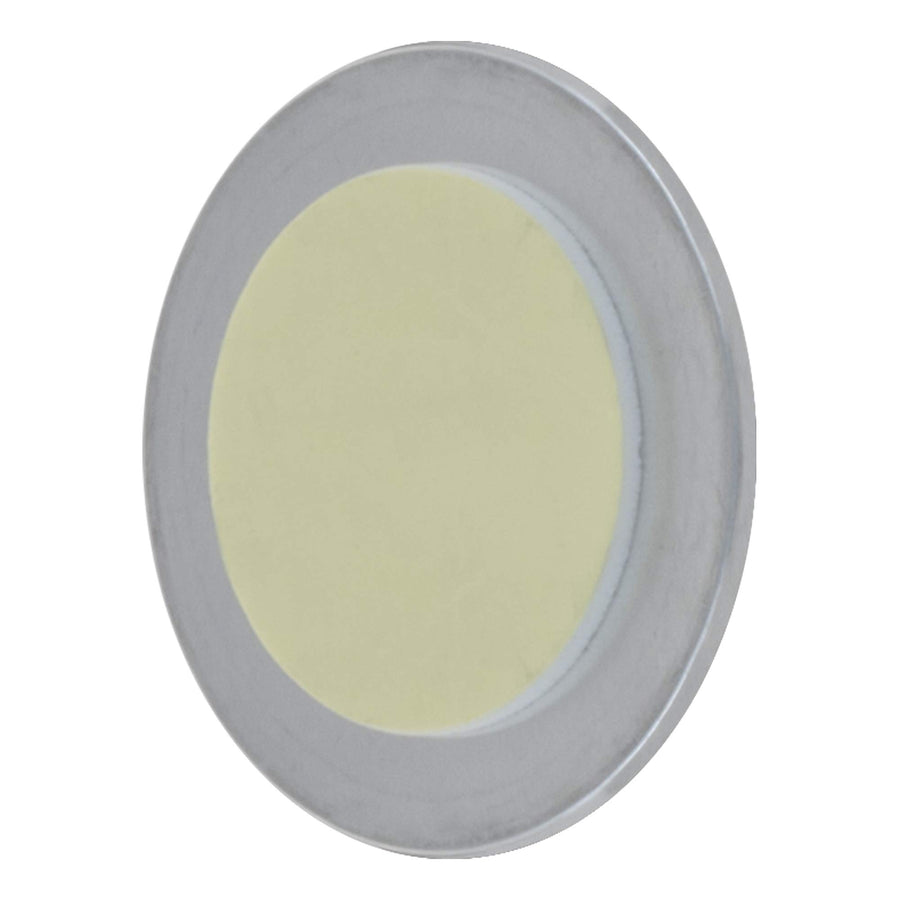 2-Inch Round Aluminum RETRAC Stick-On Blind Spot Mirror, Convex Glass