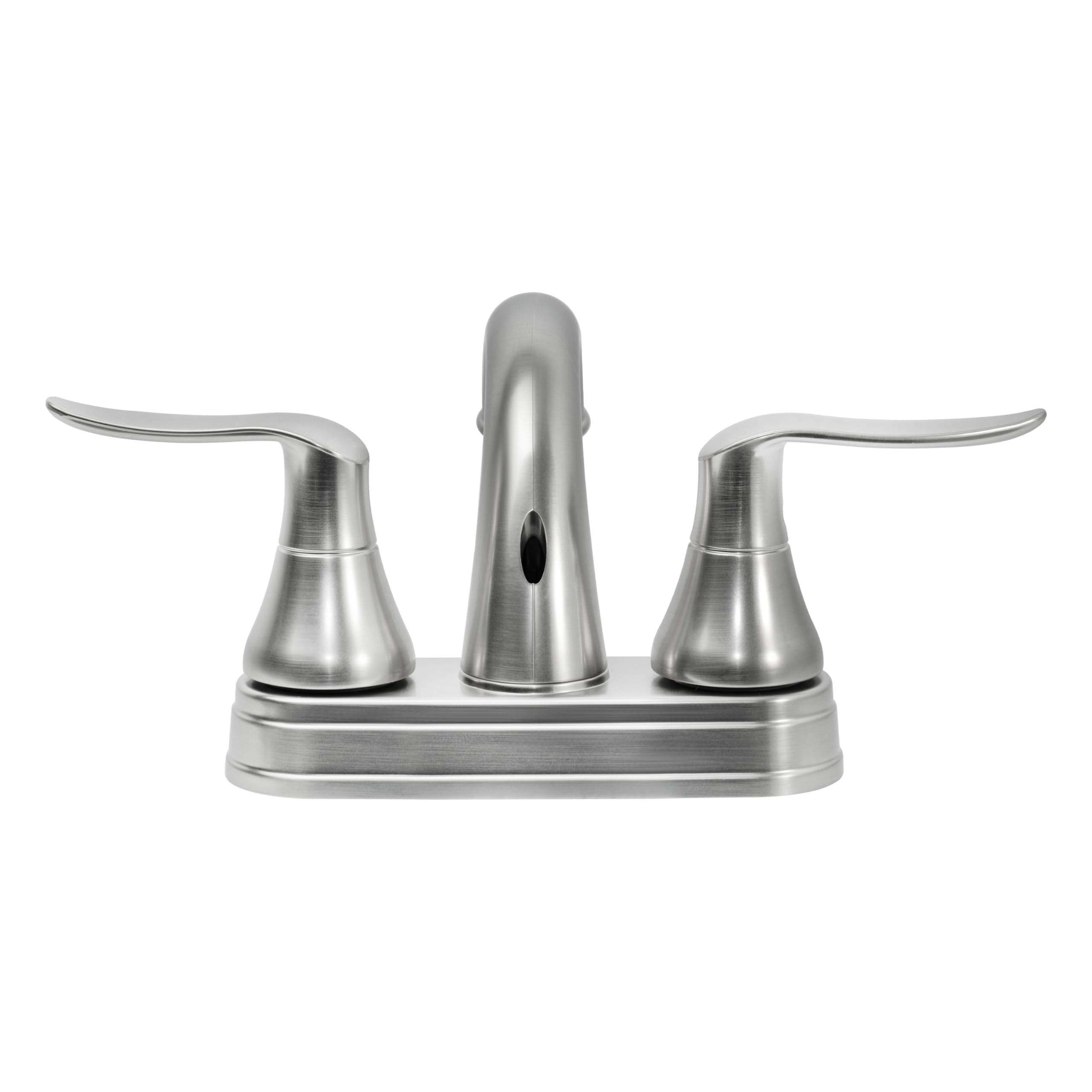 Dura Faucet RV Lavatory Faucet Elegant Arc Spout (Brushed Satin Nickel)