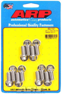 3/8 x .750 SS hex header bolt kit ARP 400-1107