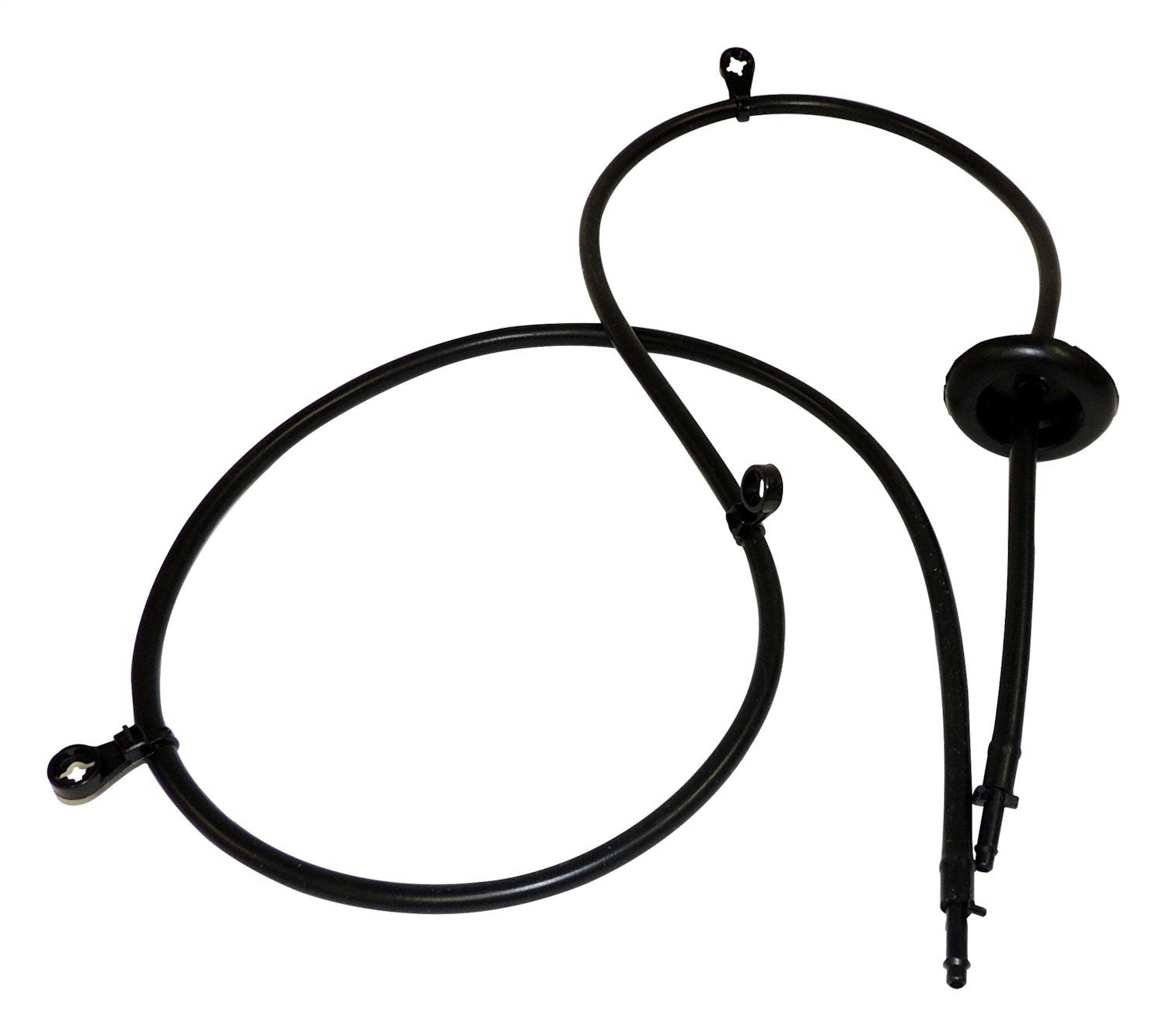 Windshield Washer Hose Crown, Black