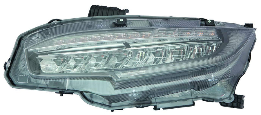 Headlight DEPO For 2016-2018 Honda Civic Sedan Driver Side Assembly Led Capa HO2502176C