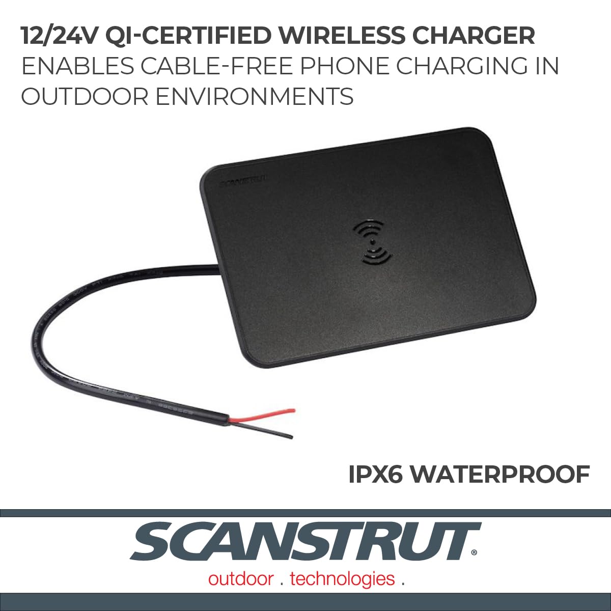 Scanstrut Sub 15W SC-CW-7GT Waterproof Wireless Charger 3-Coil