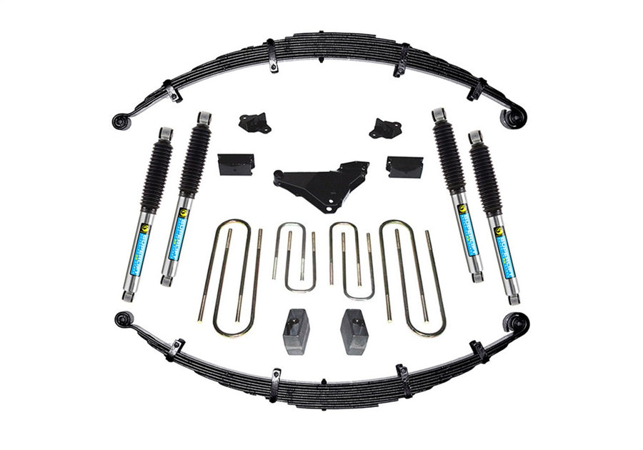 SUPERLIFT SUSPENSION RealTruck 4" Lift Kit for Ford F-250/F-350 | Complete Lift Kit with Front & Rear Bilstein 5100 Series Shocks | K632B | Fits 2000-2004 Ford F-250 / F-350