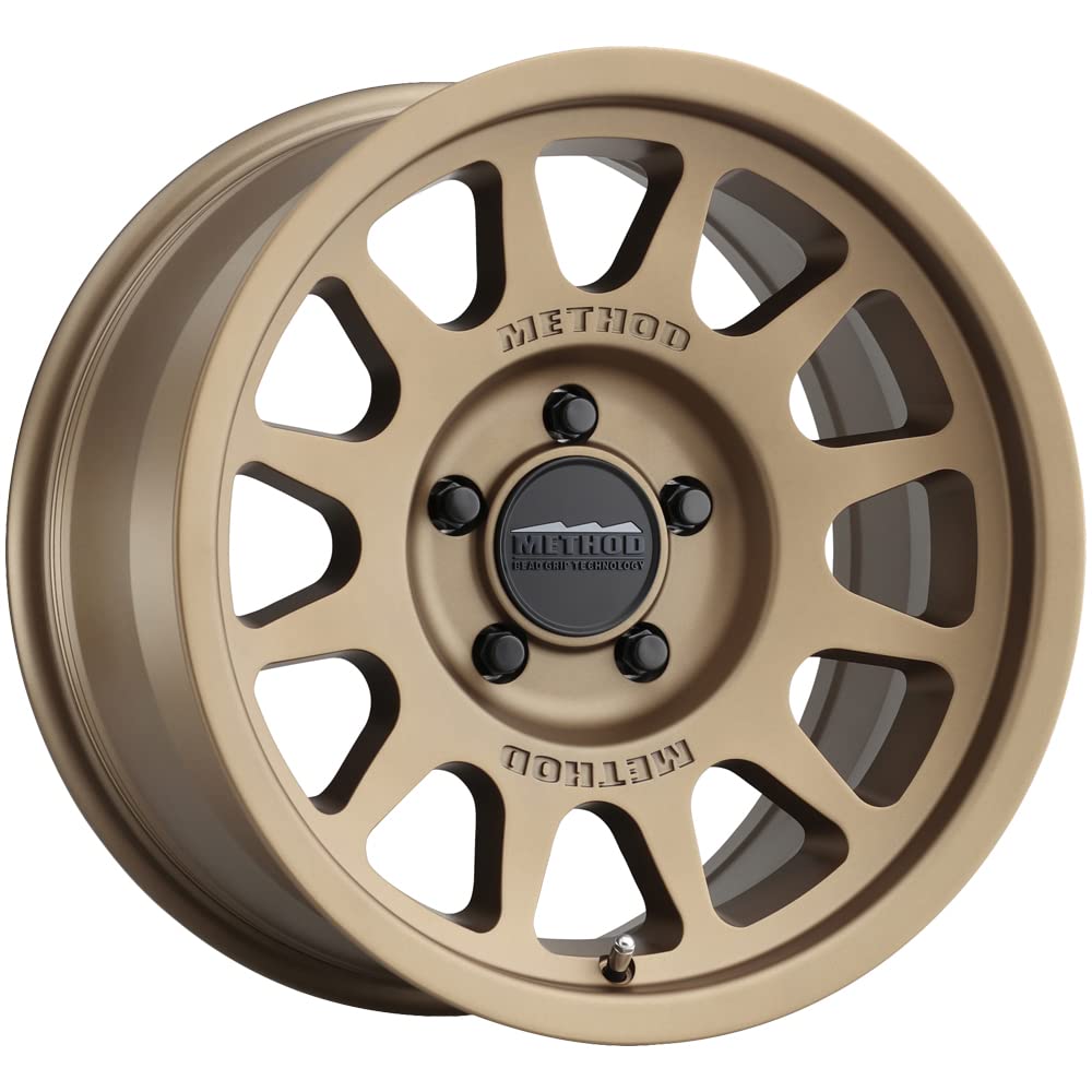 Method Race Wheels MR703 17x9 Bead Grip, 12mm Offset, 5x5, 71.5mm Centerbore, Method Bronze, MR70379050912N