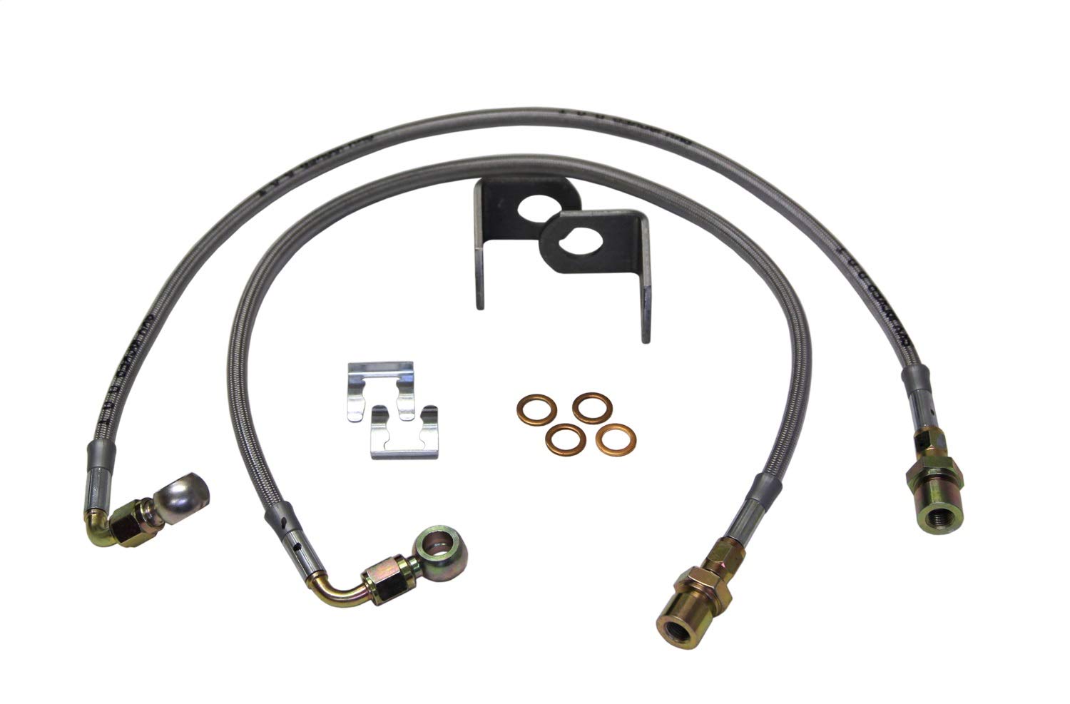 4"- 7" Skyjacker Stainless Steel Brake Line - Pair