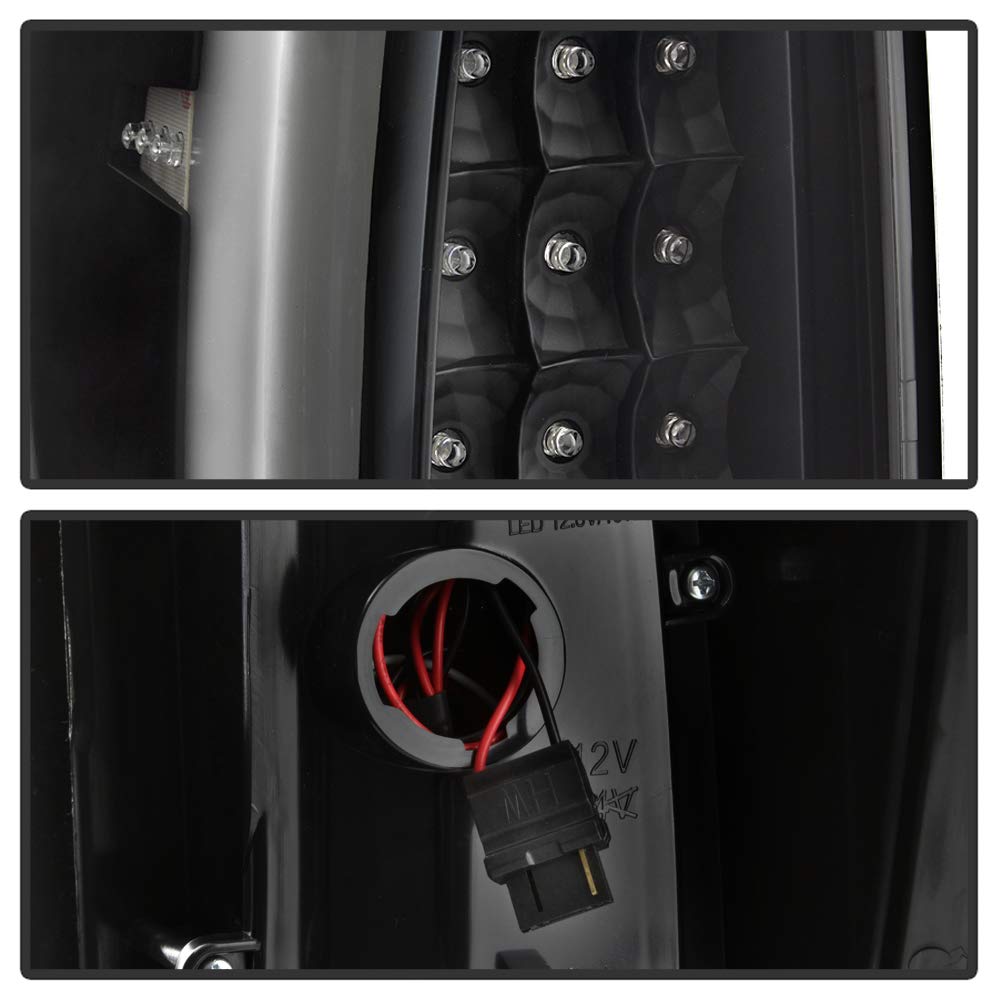 Chevy Avalanche (xTune) 02-06 LED Tail Lights - Black