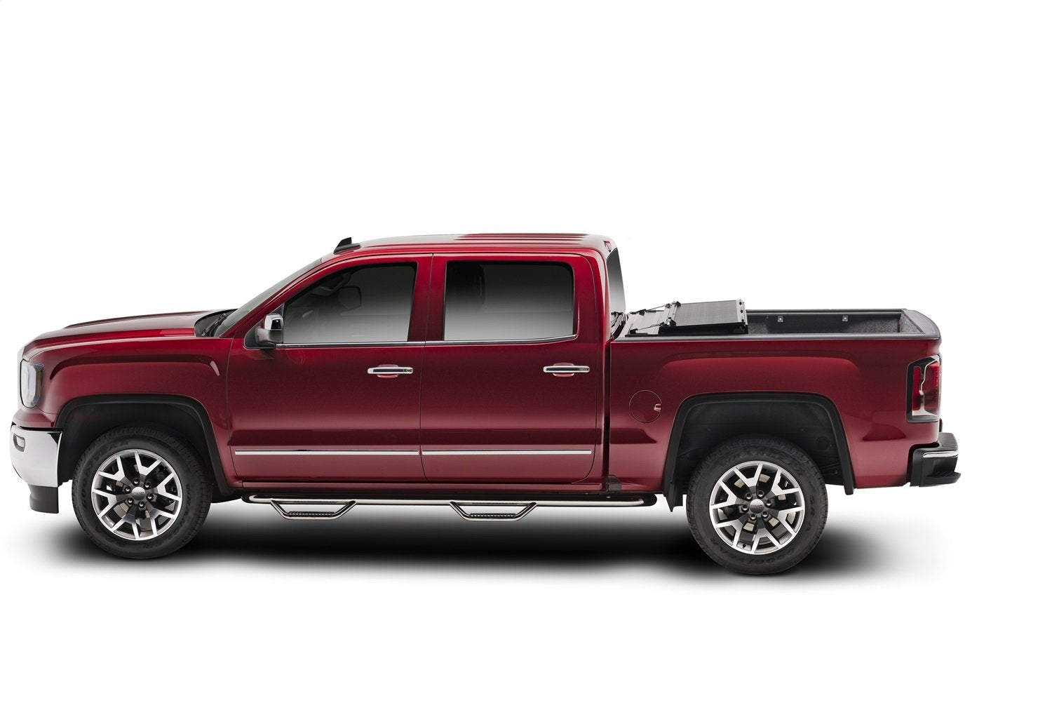 BAK BAKFlip FiberMax Hard Folding Truck Bed Tonneau Cover | 1126227RB | Fits 2019 - 2026 Dodge Ram 1500 With 5' 7" Ram Box Bed (66.75")