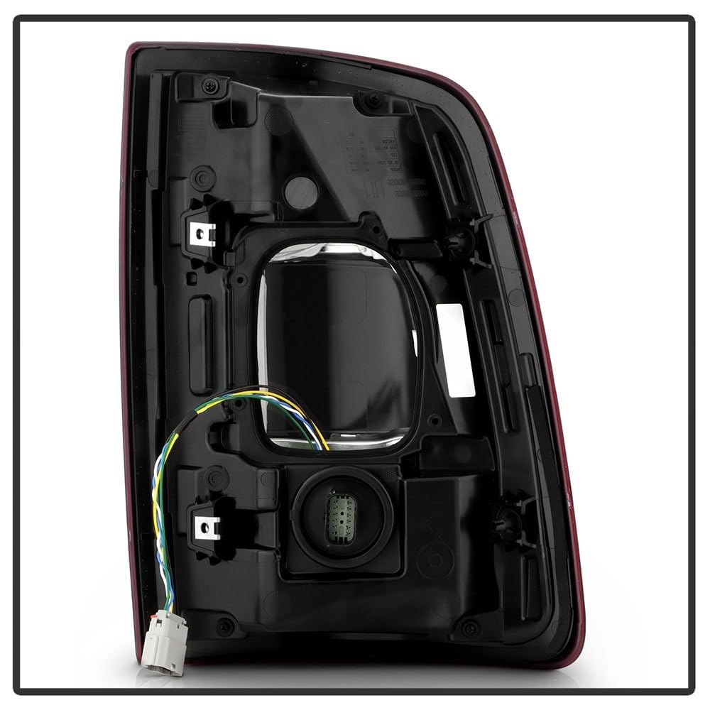 Dodge Ram 2500 Spyder (POE) 19-24 w/Blind Spot Detection Ready (No Module) Black Bezel LED Tail Light - OE Left