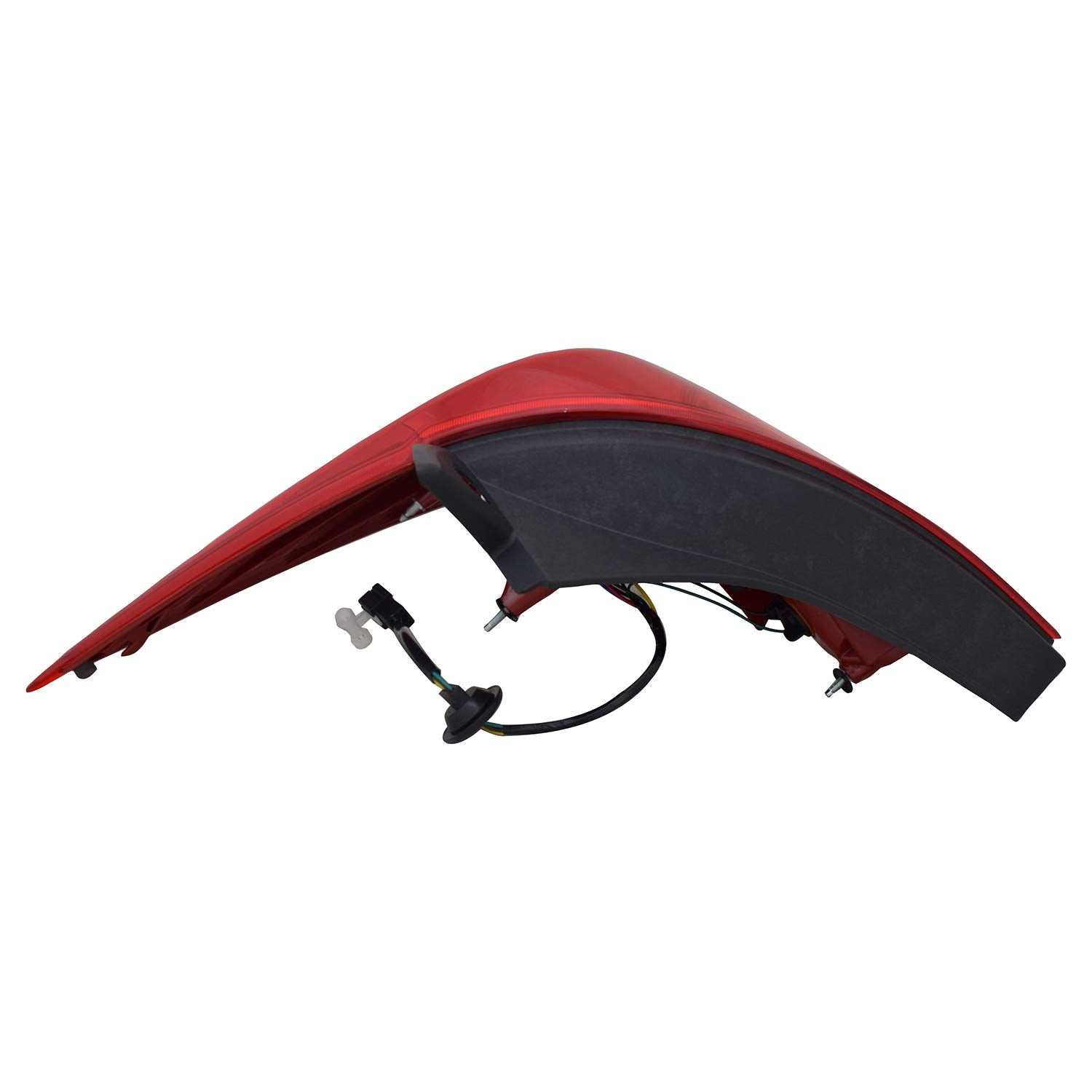 Right TYC Tail Light Assembly Compatible with 2007-2012 Nissan Versa