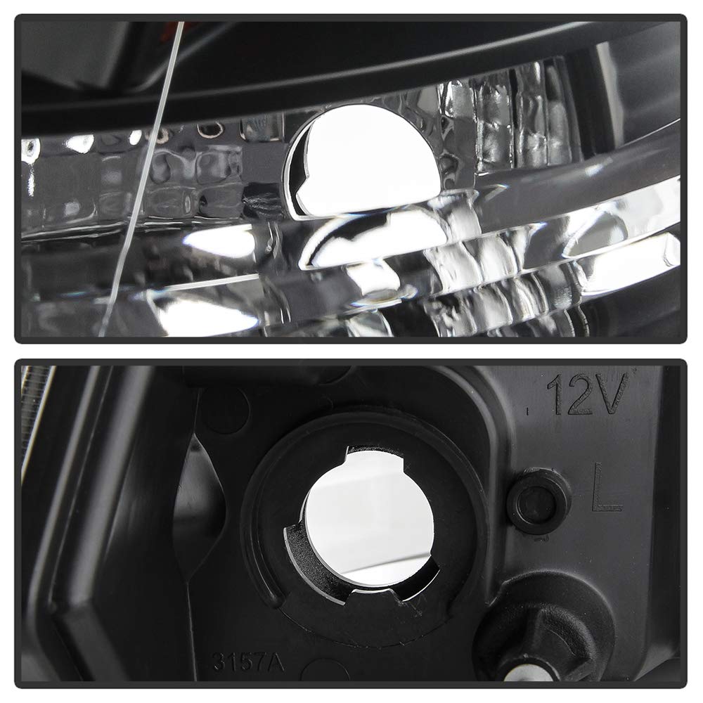 Projector Headlight Spyder - (PRO-YD-DR09V2-SB-BK)