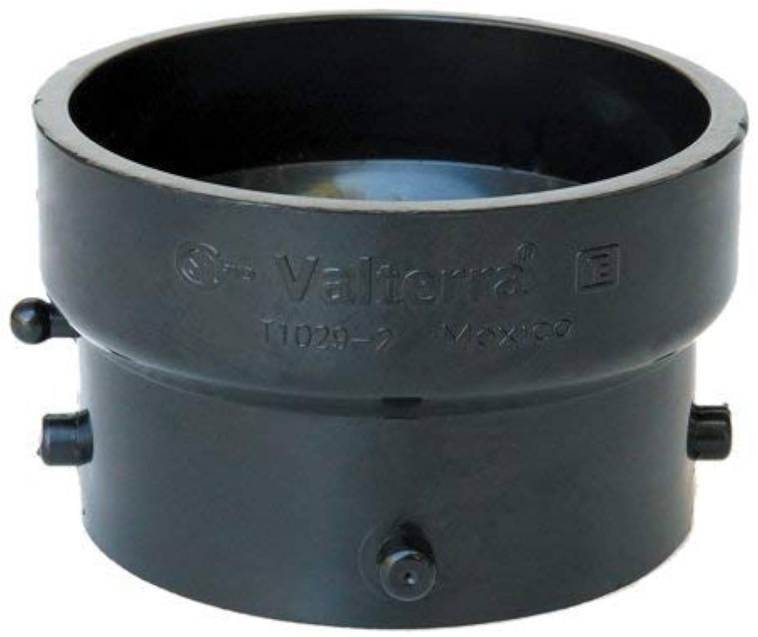 Valterra T1029-2 Black Termination Adapter-3" Slip Hub, Round (12)