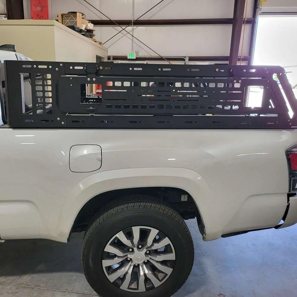 Rock Slide Engineering Extentions Long Bed Rack Compatible with Toyota Tacoma 2015-2022
