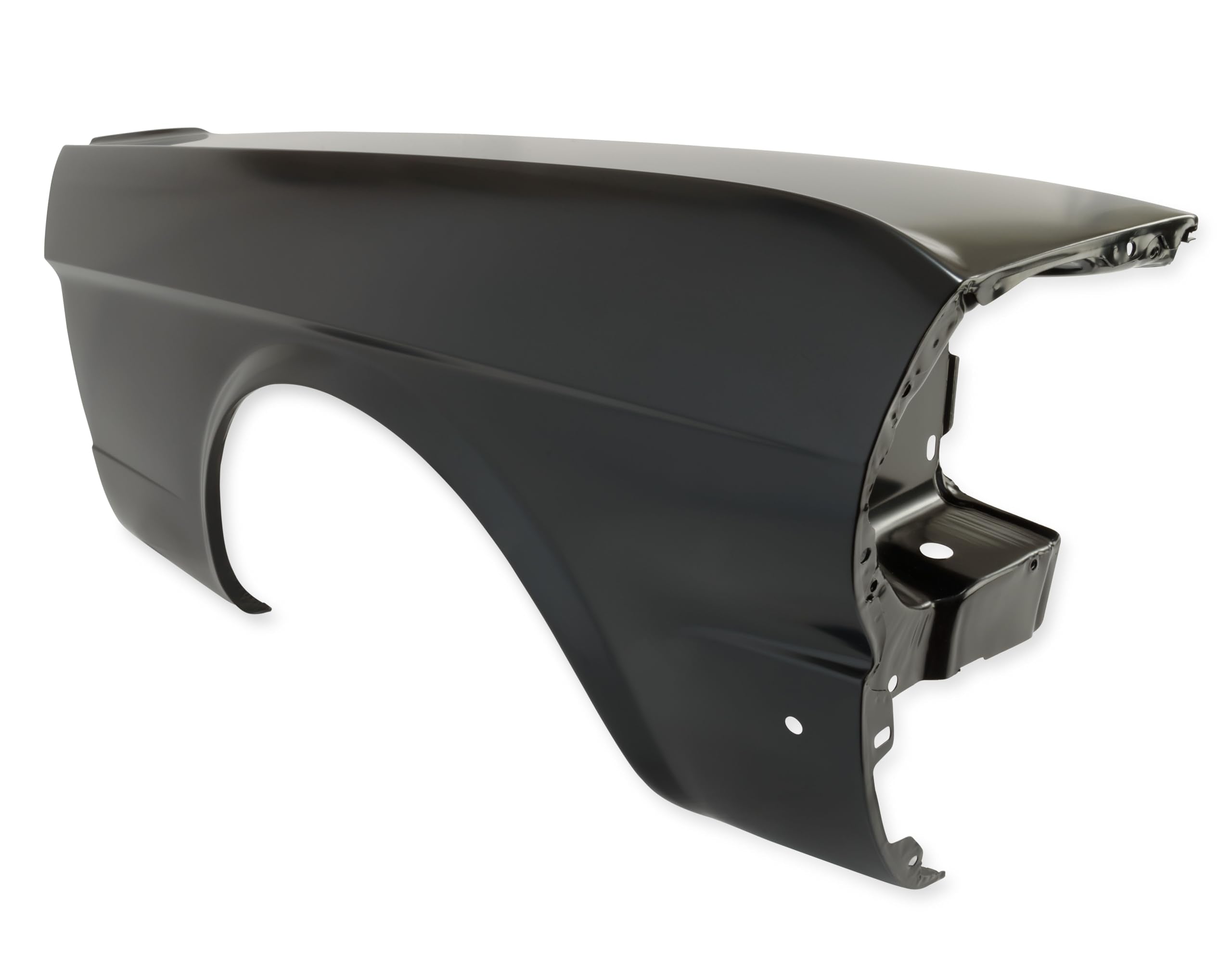 Steel Black Scott Drake Fender (RH), Compatible with 1964-1966 Ford Mustang, Model C5ZZ-16005-AR