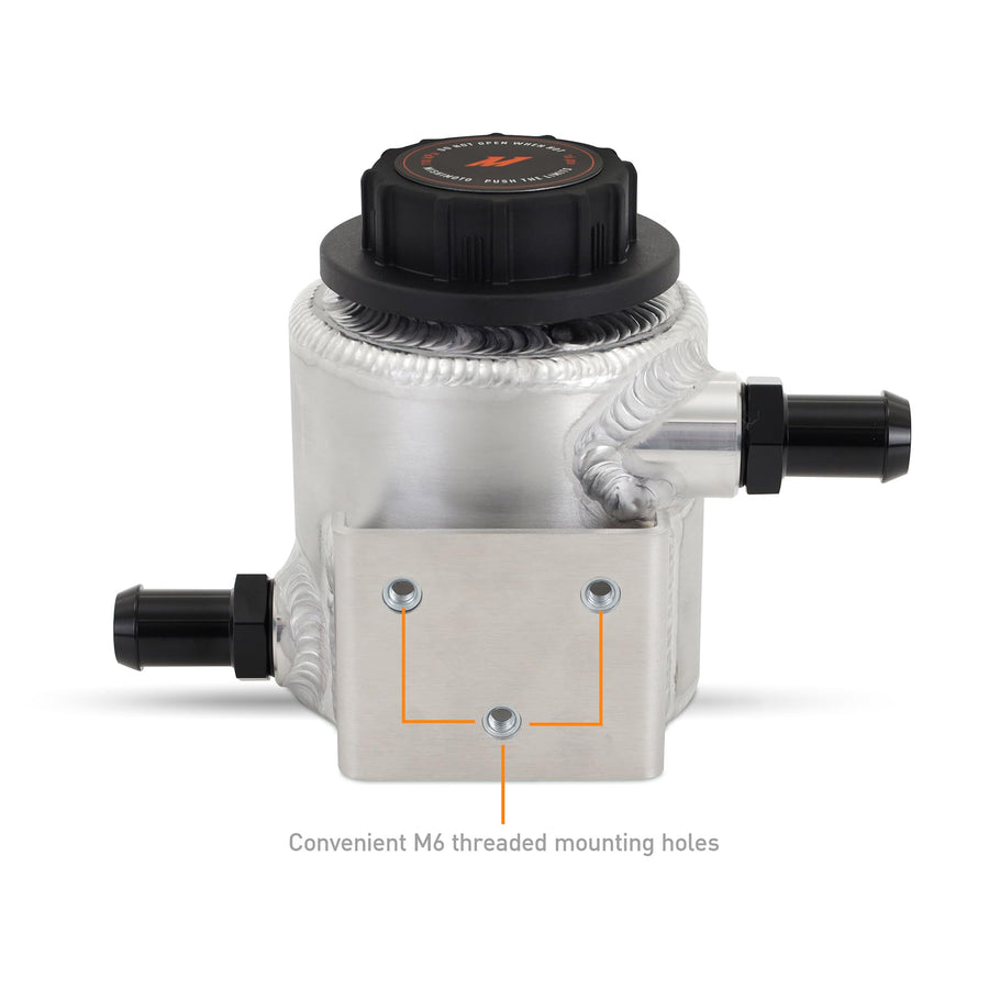 Aluminum Mishimoto Coolant Expansion Tank, Universal Fit, Brushed