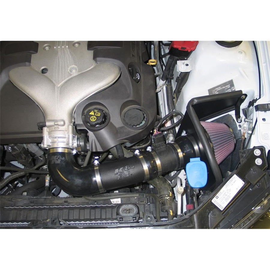 Cold Air Intake System K&N: High-Flow Air-Filter, Increase Performance & Horsepower: Compatible with 2008-2009 PONTIAC G8, 63-3072