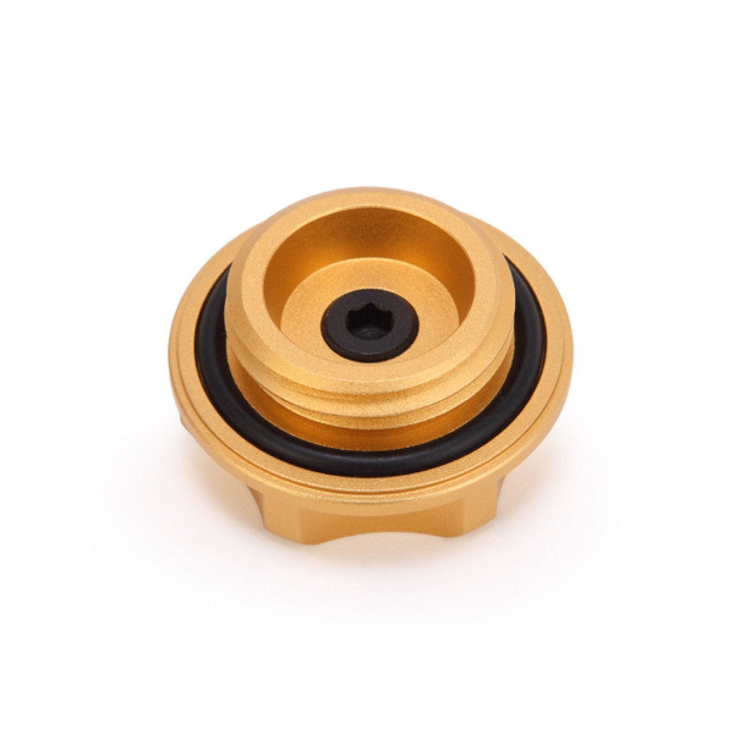 Mishimoto Oil Filler Cap MMOFC-SUB-GD Fits Subaru Gold
