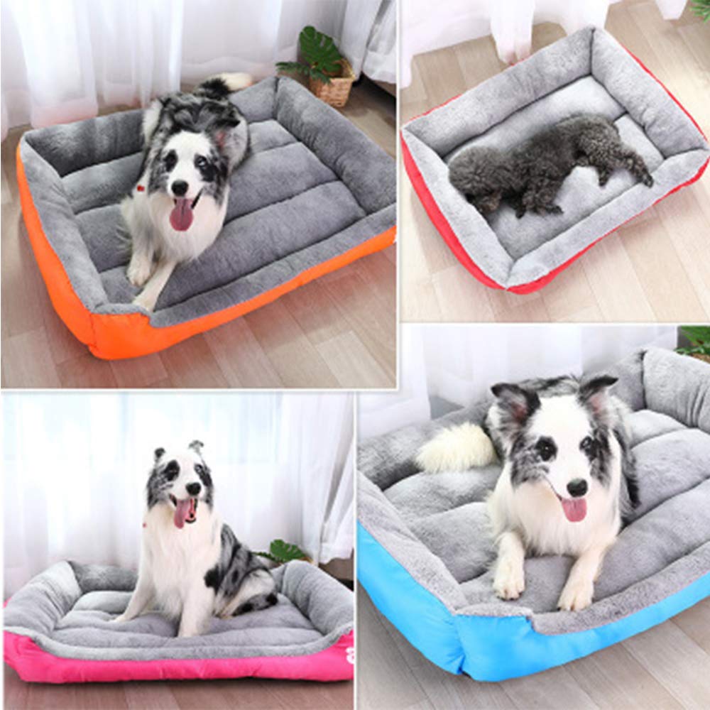 1 Piece HUCWZP Colour Kennel Cat Litter (Set of 4 Four Seasons Universal Removable and Washable Dog Cage with Matraze