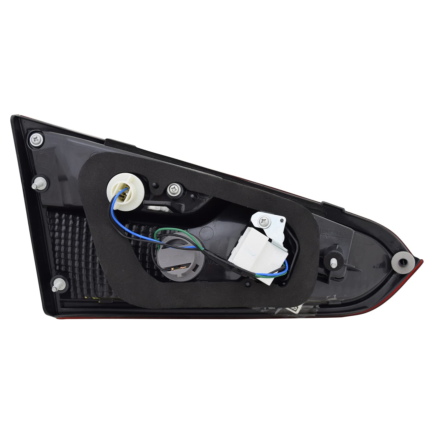 Right TYC Tail Light Assembly Compatible with 2014-2016 Kia Forte